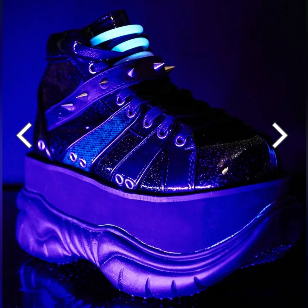 Demonia Neptune Goth Platform Boot W 6.5/7